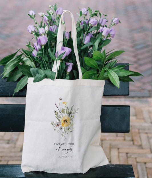 Taloria Cotton Tote de algodón, detalle del estampado floral