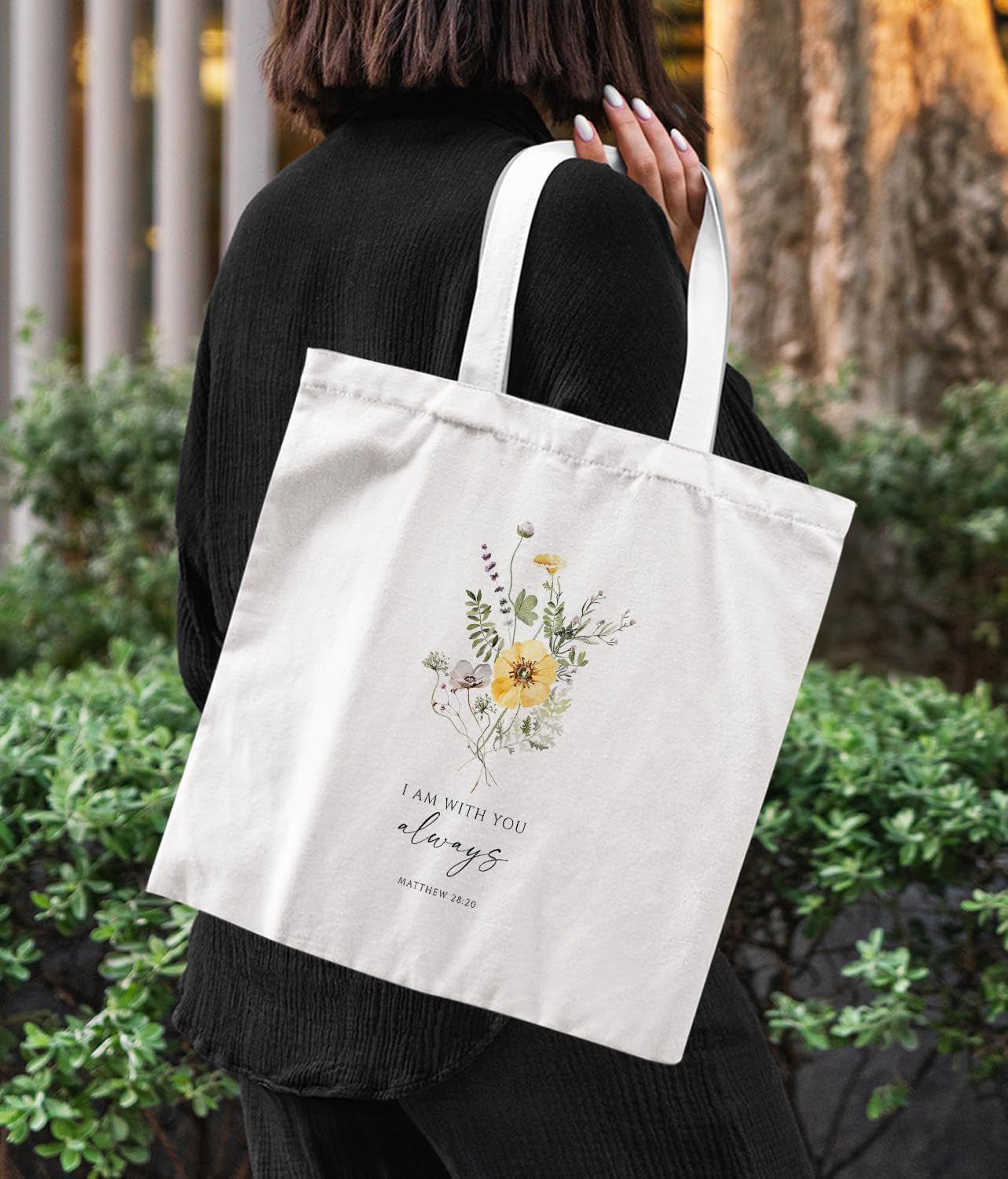 Taloria Cotton Tote, medidas y tamaño del bolso de algodón